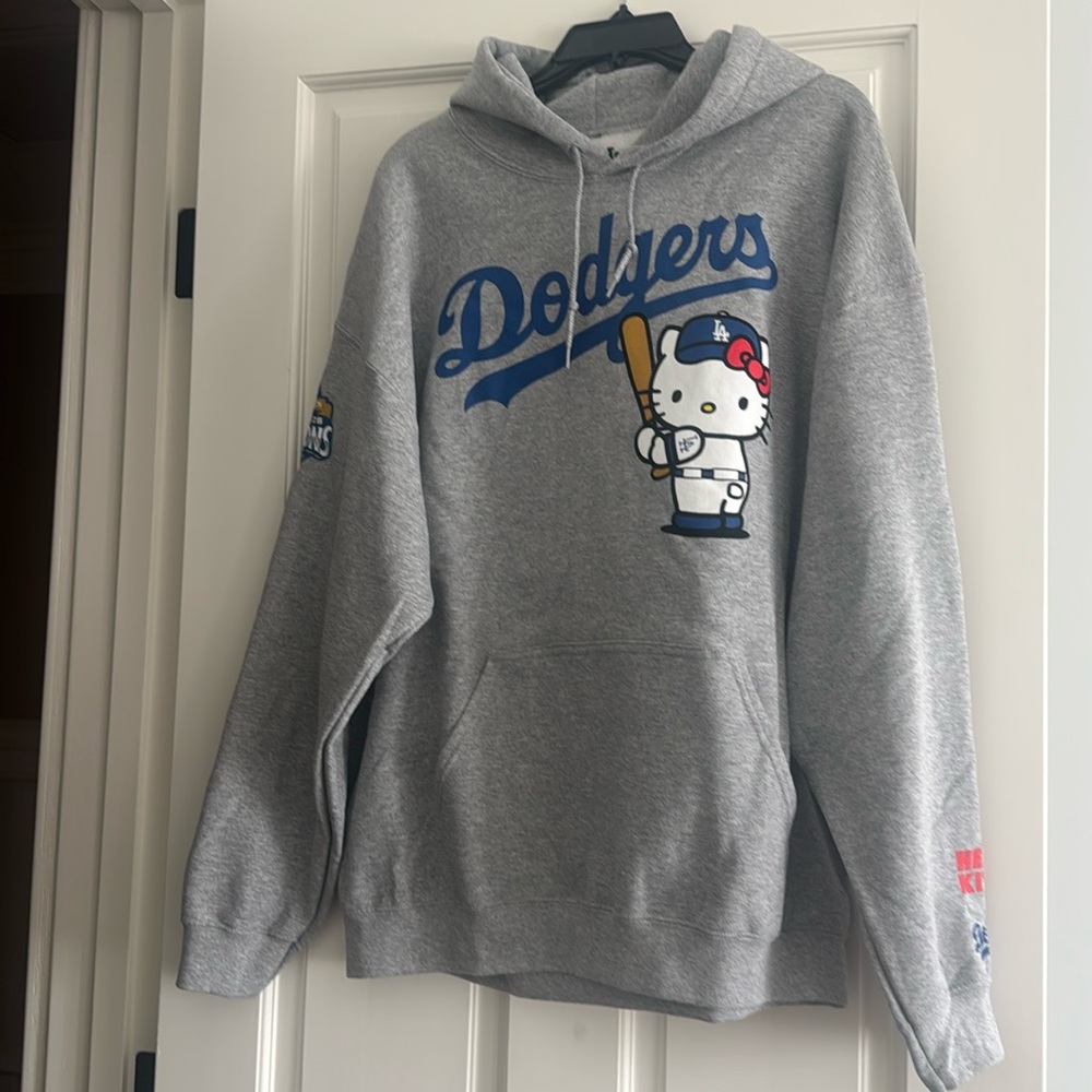 Hello Kitty Dodger championship hoodie